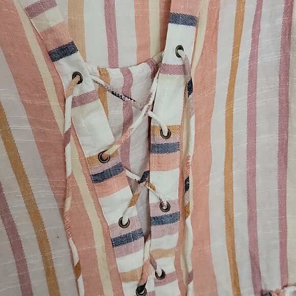 Striped peplum blouse - Picture 2 of 4